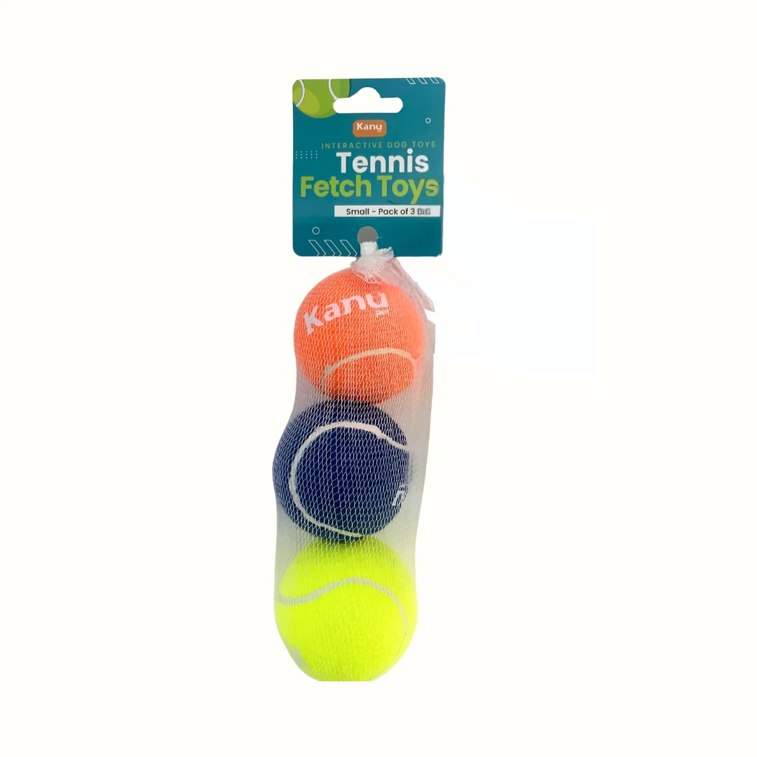 Juguete Pelota de Tennis Colores Surtidos Kanu Pet para Perro - Image 2