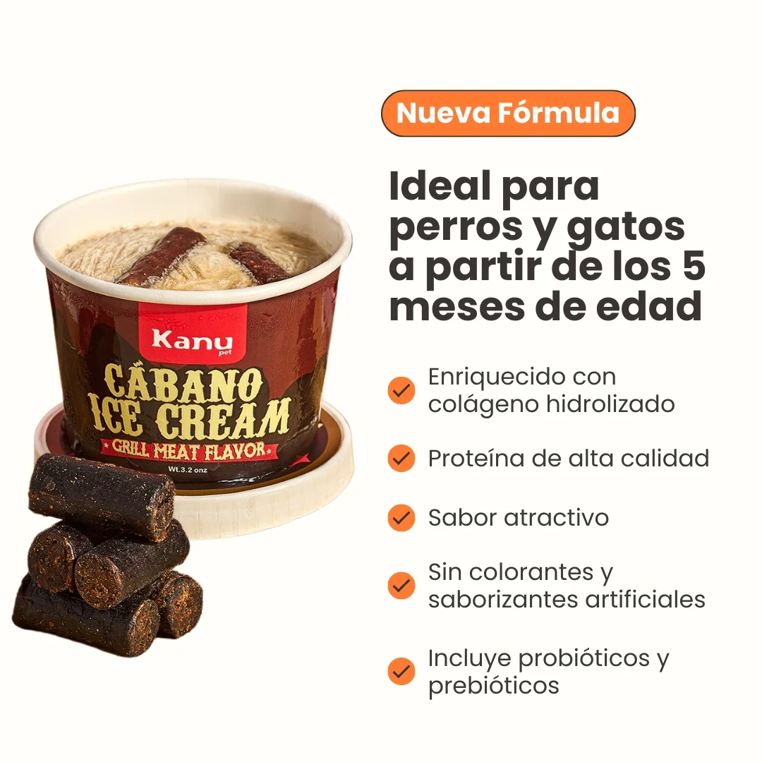 Helado de Cábano Kanu Pet para Perro y Gato - Image 6