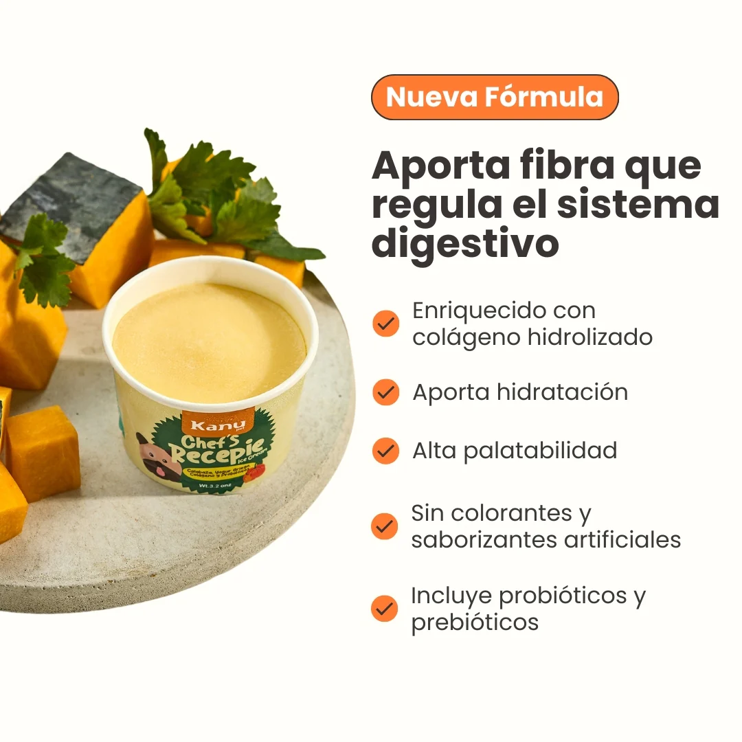 Helado Chef Recipe Calabaza Kanu Pet Para Perro y Gato - Image 6