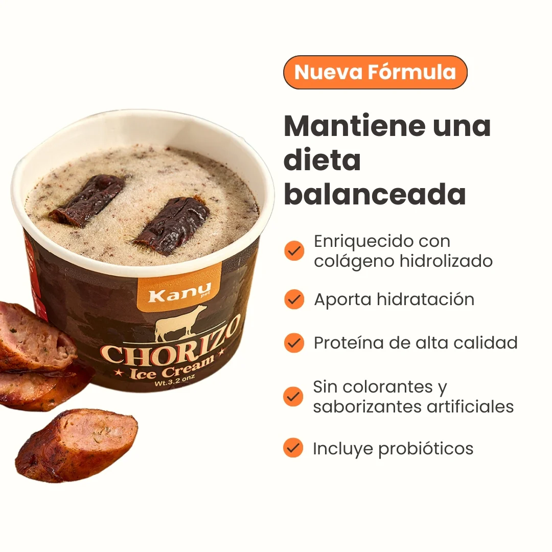 Helado Chorizo Kanu Pet Para Perro y Gato - Image 6