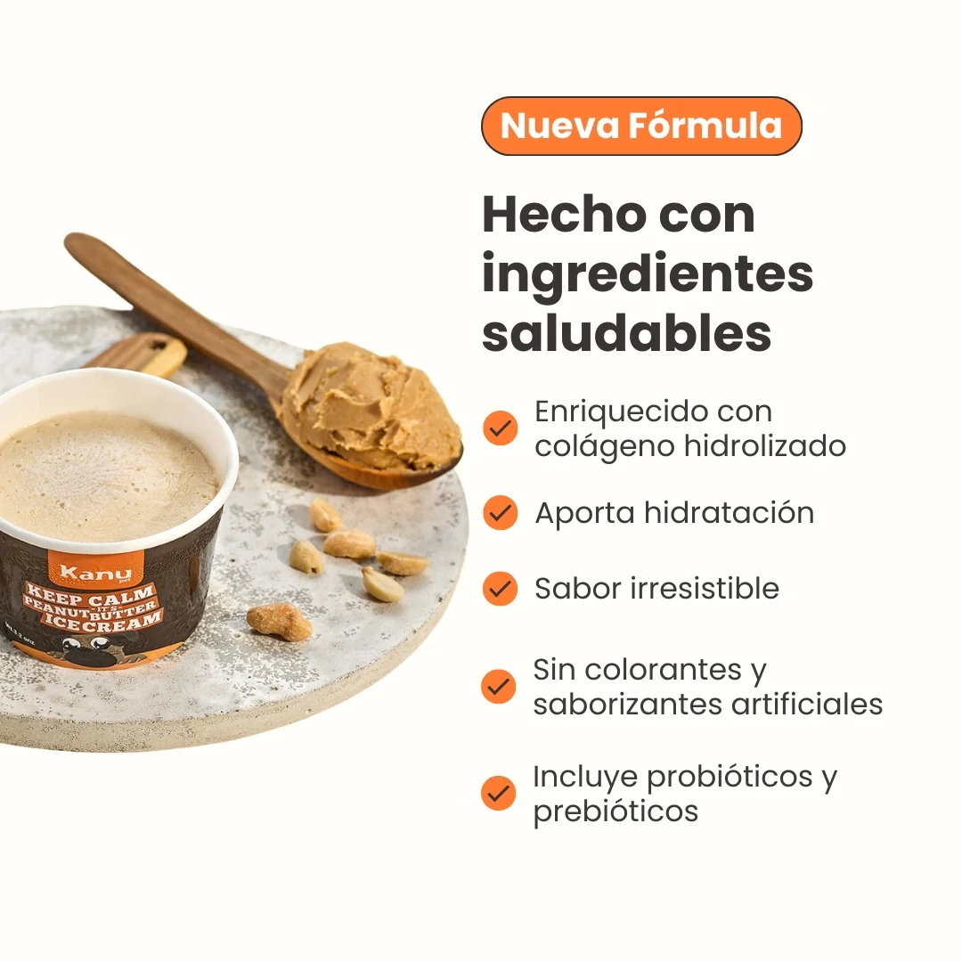 Kanu Helado Mantequilla de Maní Para Perro y Gato - Image 6