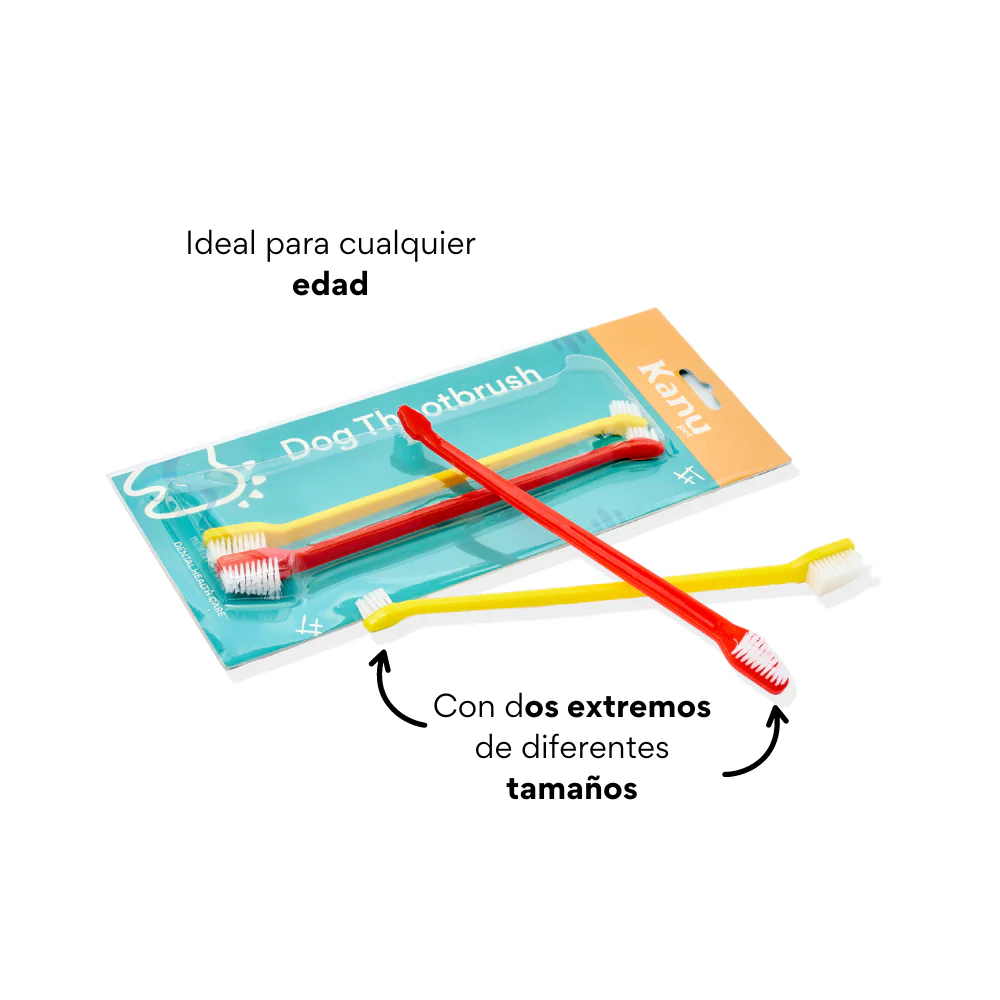Cepillo Dental Kanu Pet Para Perros x 4 Unds - Image 3