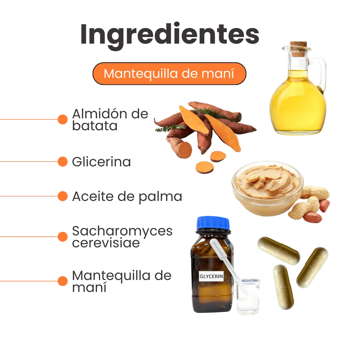Snack Hueso Grande de Mantequilla de Maní y Batata Kanu Pet Hueso para Perro - Image 3