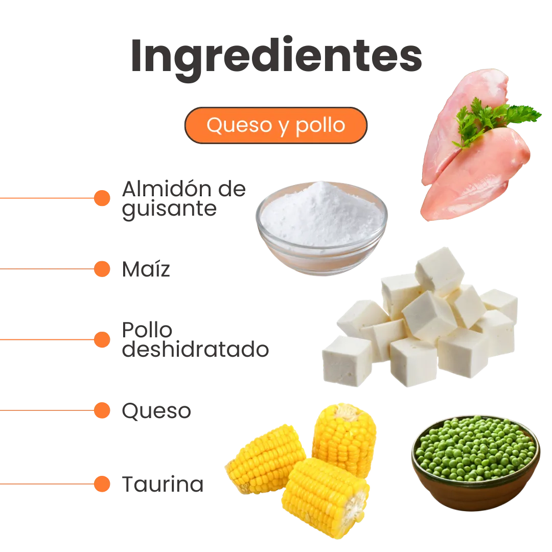 Snack Nuggets de Pollo y Queso Kanu Pet para Gato - Image 3