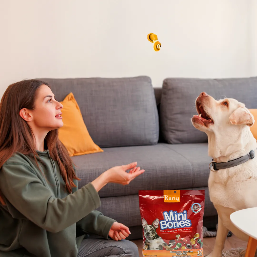 Snack Mini Huesos con Sabores surtidos Kanu Pet para Perros - Image 5