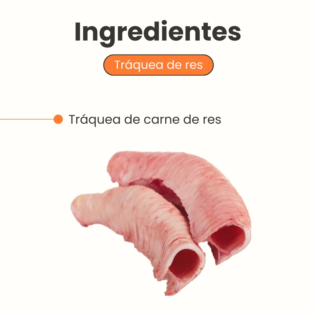 Snack Kanu Pet Traquea de Res para Perro Un Solo ingrediente 100% natural - Image 3