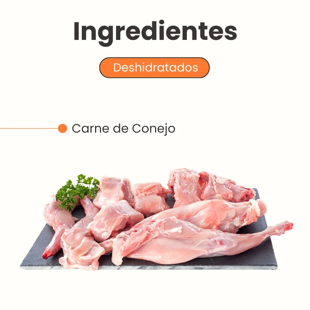 Snack de Trozos de Conejo Deshidratados Kanu Pet para perros y gatos 100% Natural Un solo ingrediente - Image 3