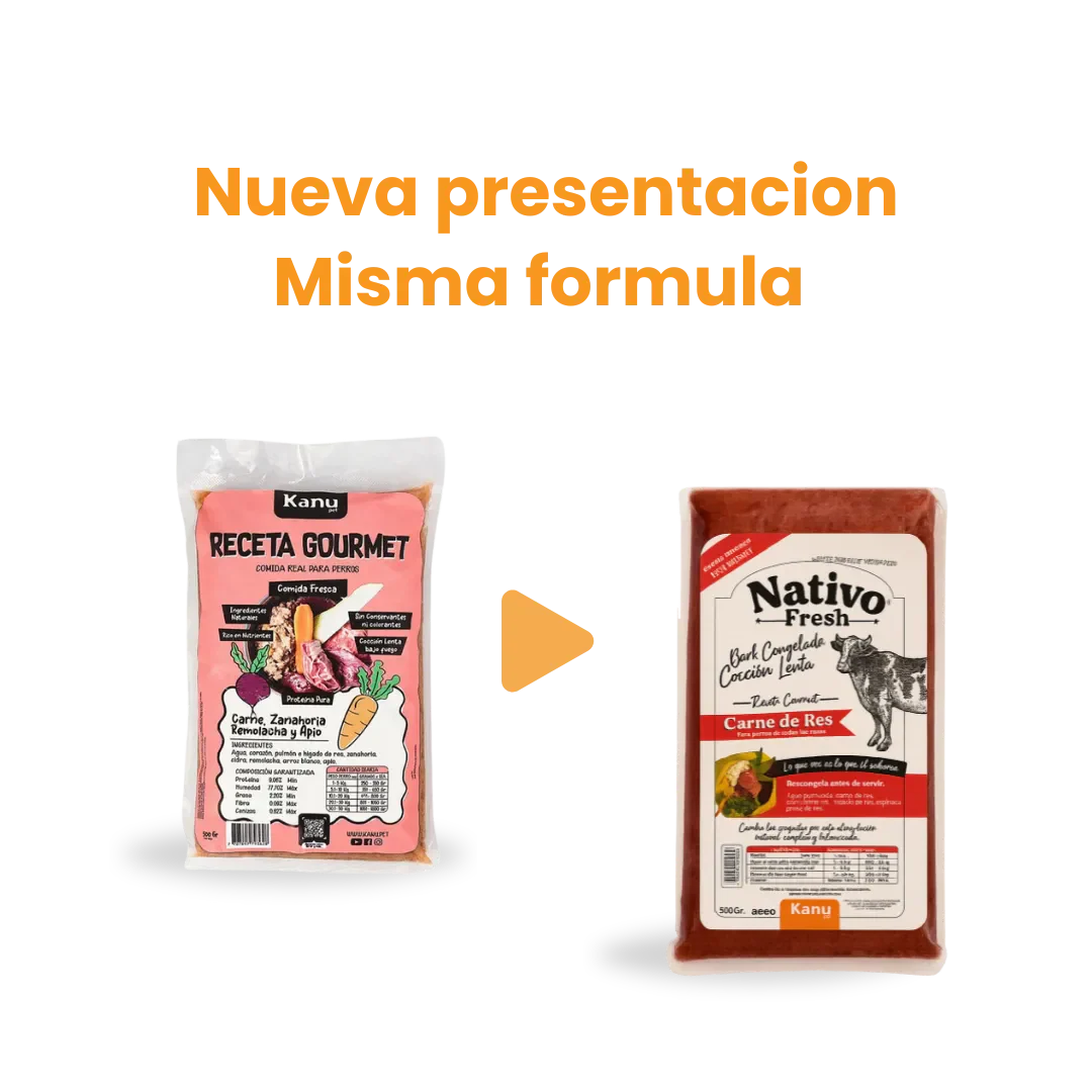 Alimento Congelado Nativo Fresh sabor a Carne de Res Hígado y Remolacha Kanu Pet para Perros 100% Comida Real - Image 8