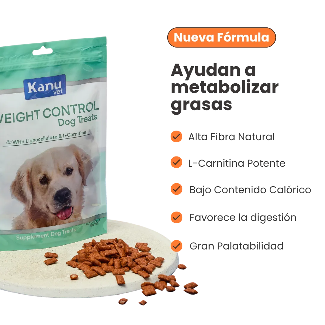 Snacks Kanu Vet Weight Control para perros - Image 6