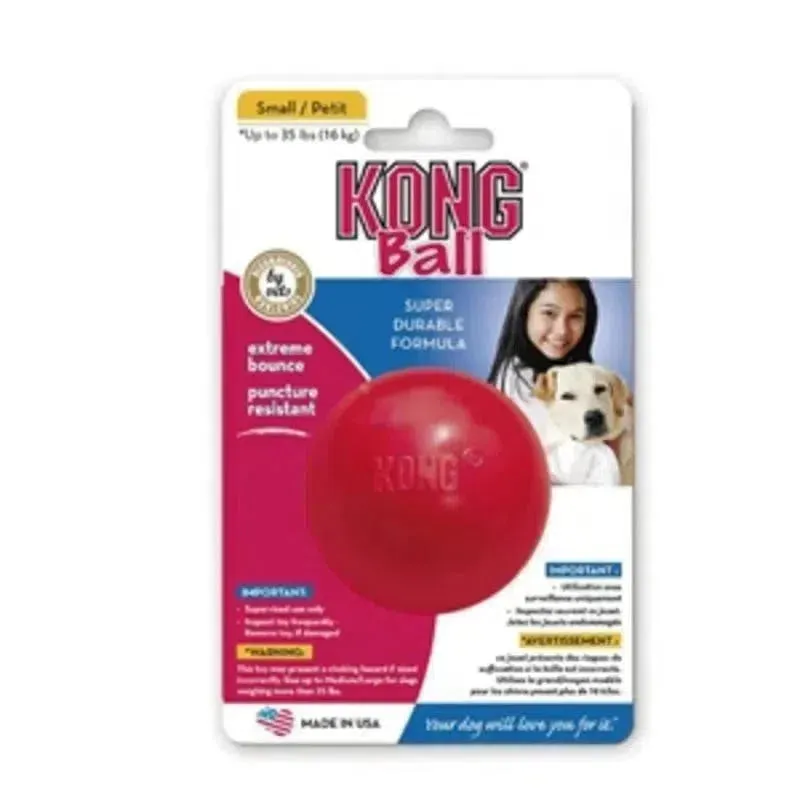 Pelota Caucho Kong classic Roja para Perro - Image 2