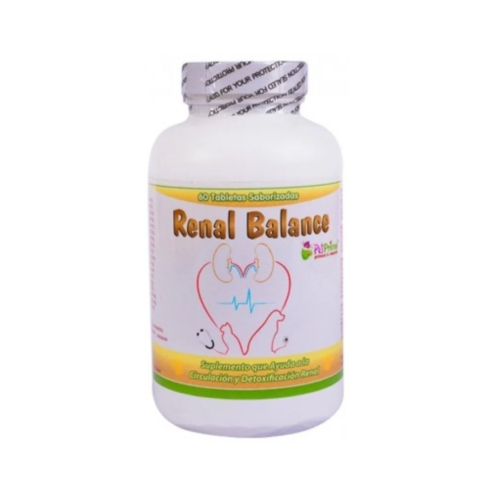 Suplemento renal Renal Balance 60 tabletas para Perros y Gatos