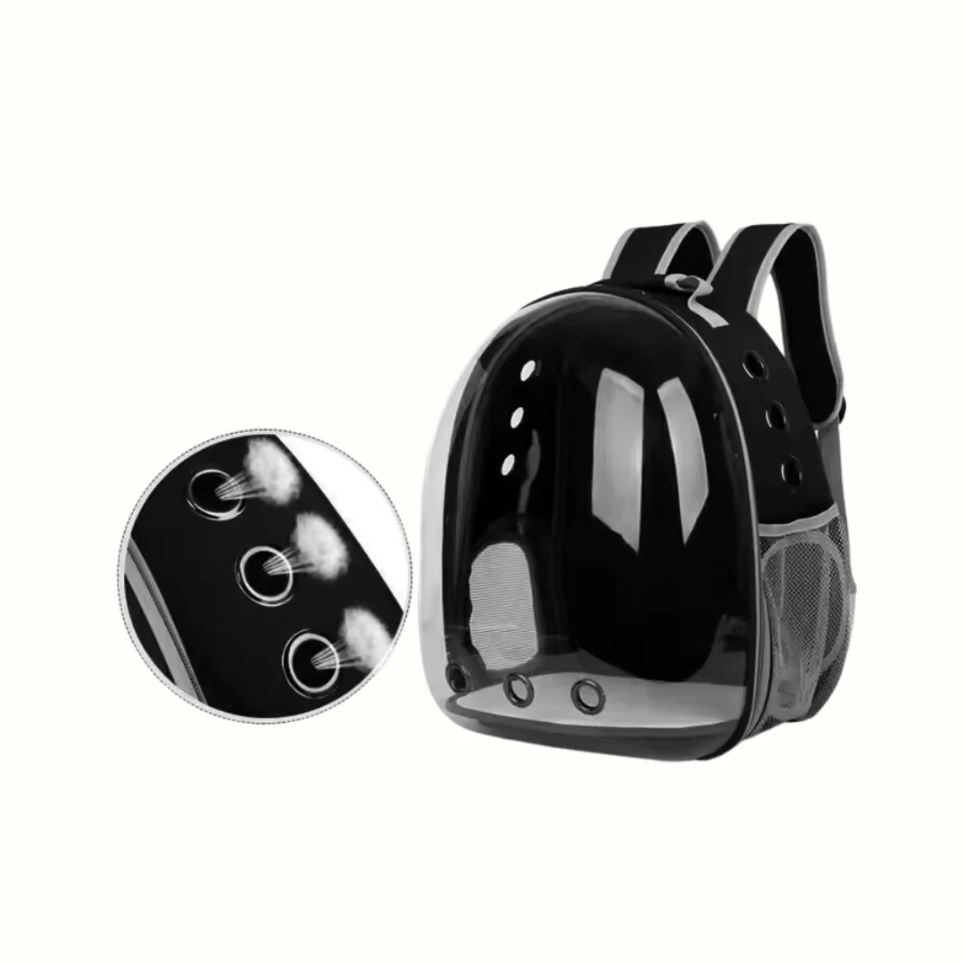 Morral Transparente con Cara de Gato Kanu Pet para Gato - Image 3