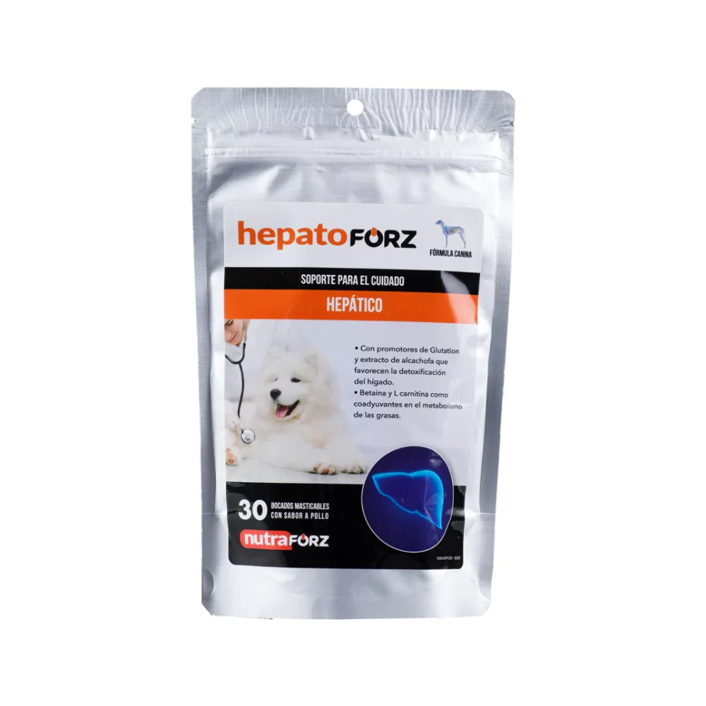 Suplemento hepático NSG C Hepatoforz 30 tabletas para Perros