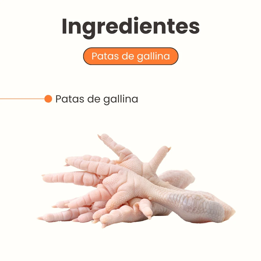 Snack Patas de Gallina Kanu Pet para Perro 100% naturales y nutritivas - Image 3