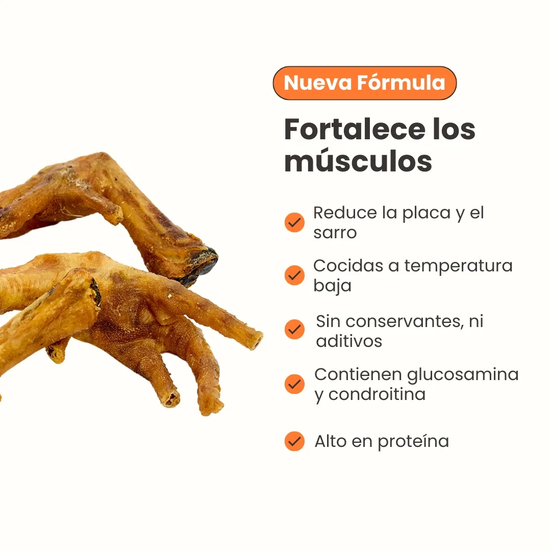 Snack Patas de Gallina Kanu Pet para Perro 100% naturales y nutritivas - Image 6