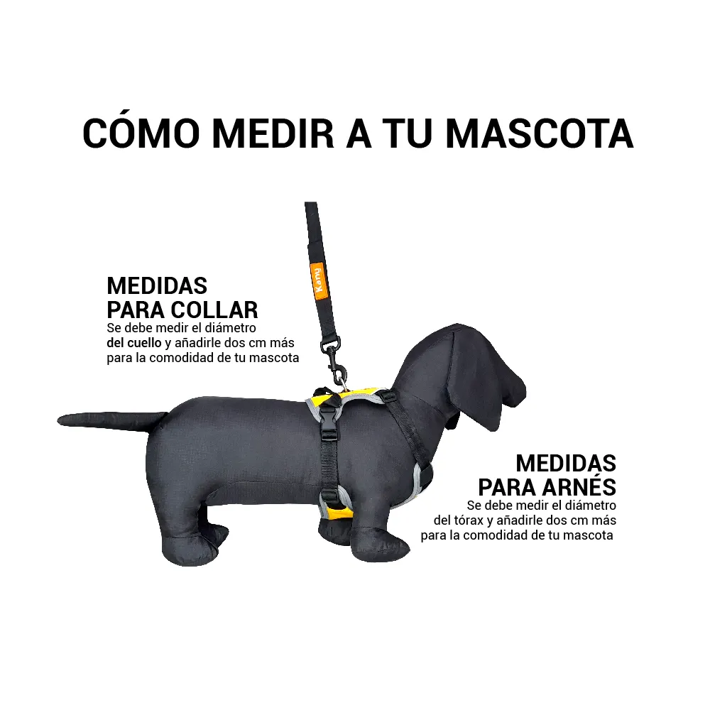Pechera Acolchada Walker Amarillo Kanu Pet para Perro - Image 3