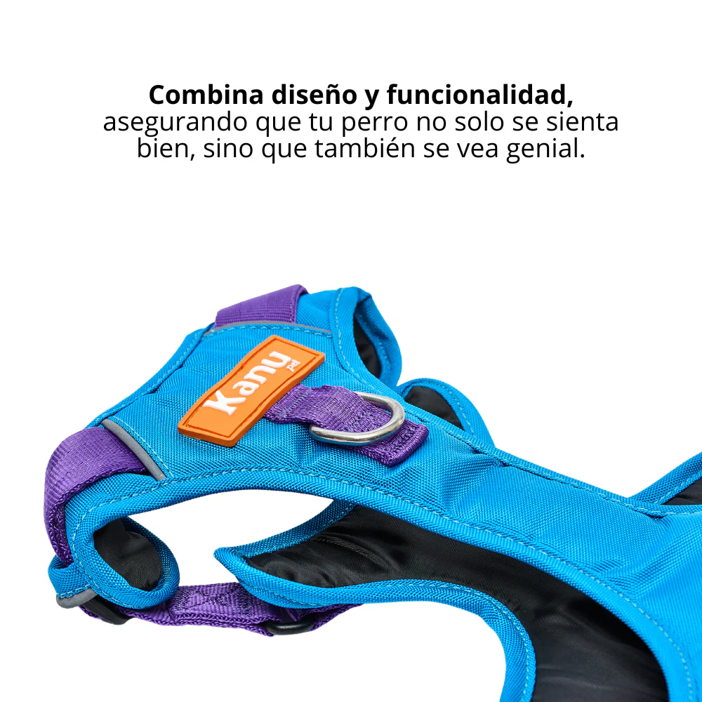 Pechera Walker Azul Morado Kanu Pet para Perro - Image 3