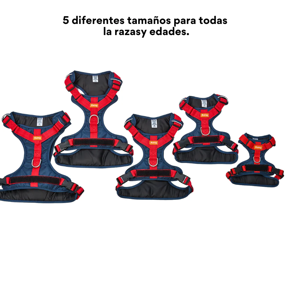 Pechera Walker Azul Rojo Kanu Pet para Perro - Image 5