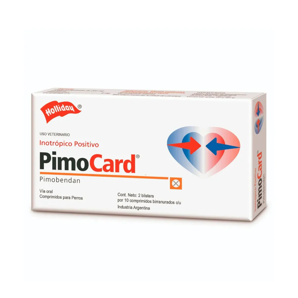 Inotrópico Pimocard 5 mg comprimido para Perros