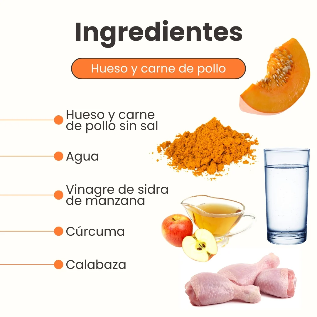 Snack Huellas de Caldo de Hueso de Pollo Kanu Pet para Perros y Gatos - Image 3