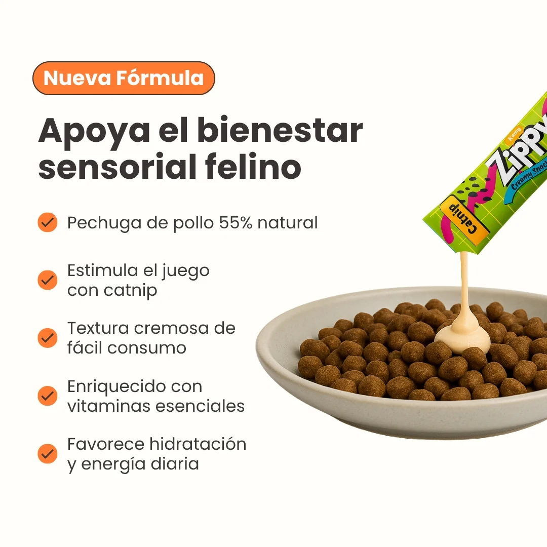Snack Cremoso Zippy Kanu Pet para Gatos sabor Catnip - Image 7
