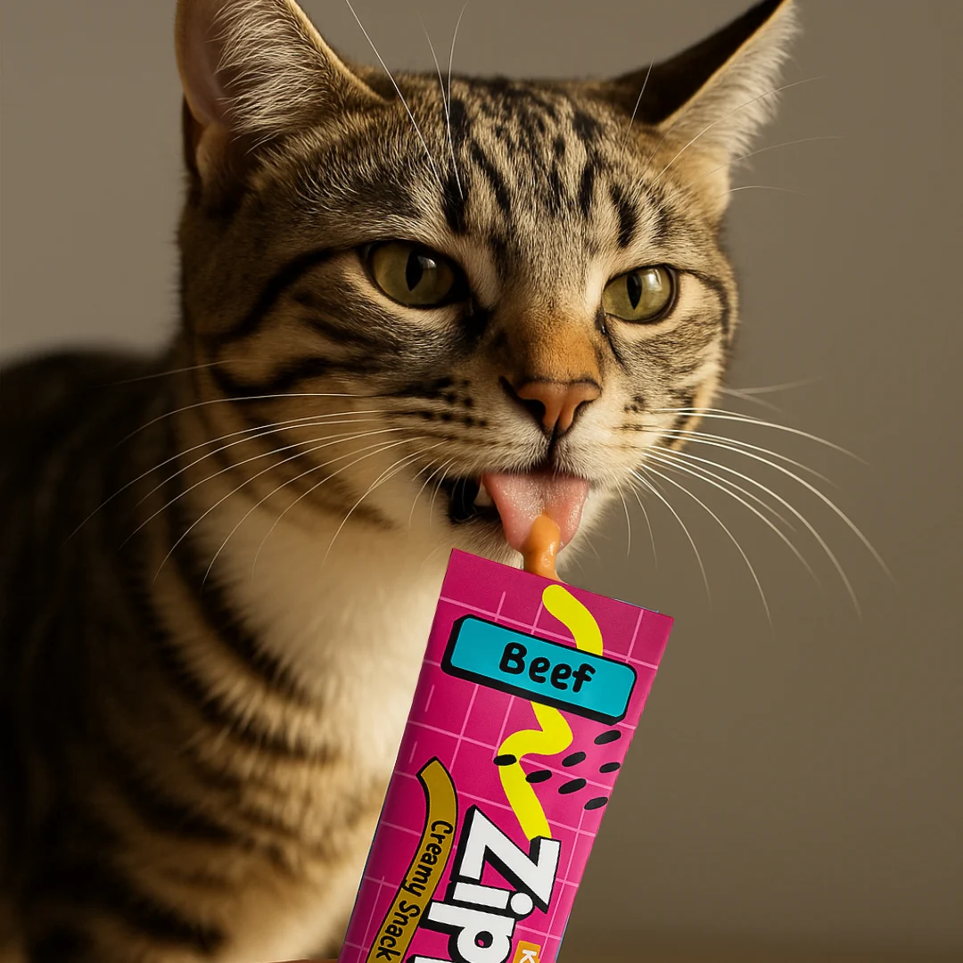 Snack Cremoso Zippy Kanu Pet para Gatos sabor Res - Image 5