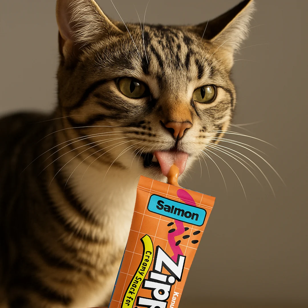 Snack Cremoso Zippy Kanu Pet para Gatos sabor Salmón - Image 5