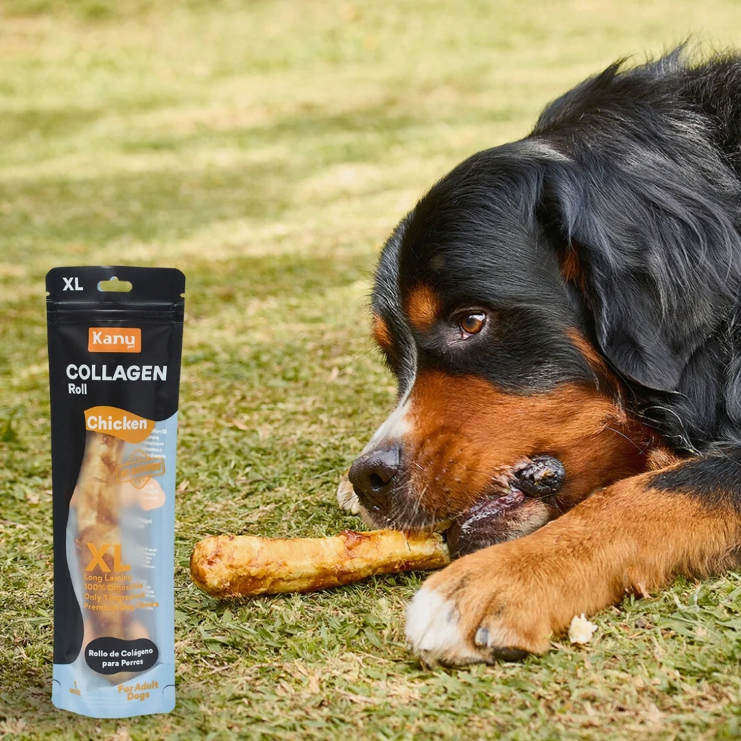 Snack Rollo de Colágeno XL de Pollo Kanu Pet para Perro . No es Carnaza - Image 5