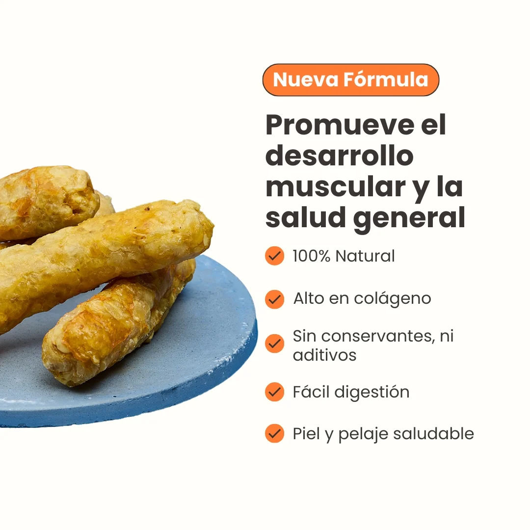 Snack Rollo de Colágeno XL de Pollo Kanu Pet para Perro . No es Carnaza - Image 6