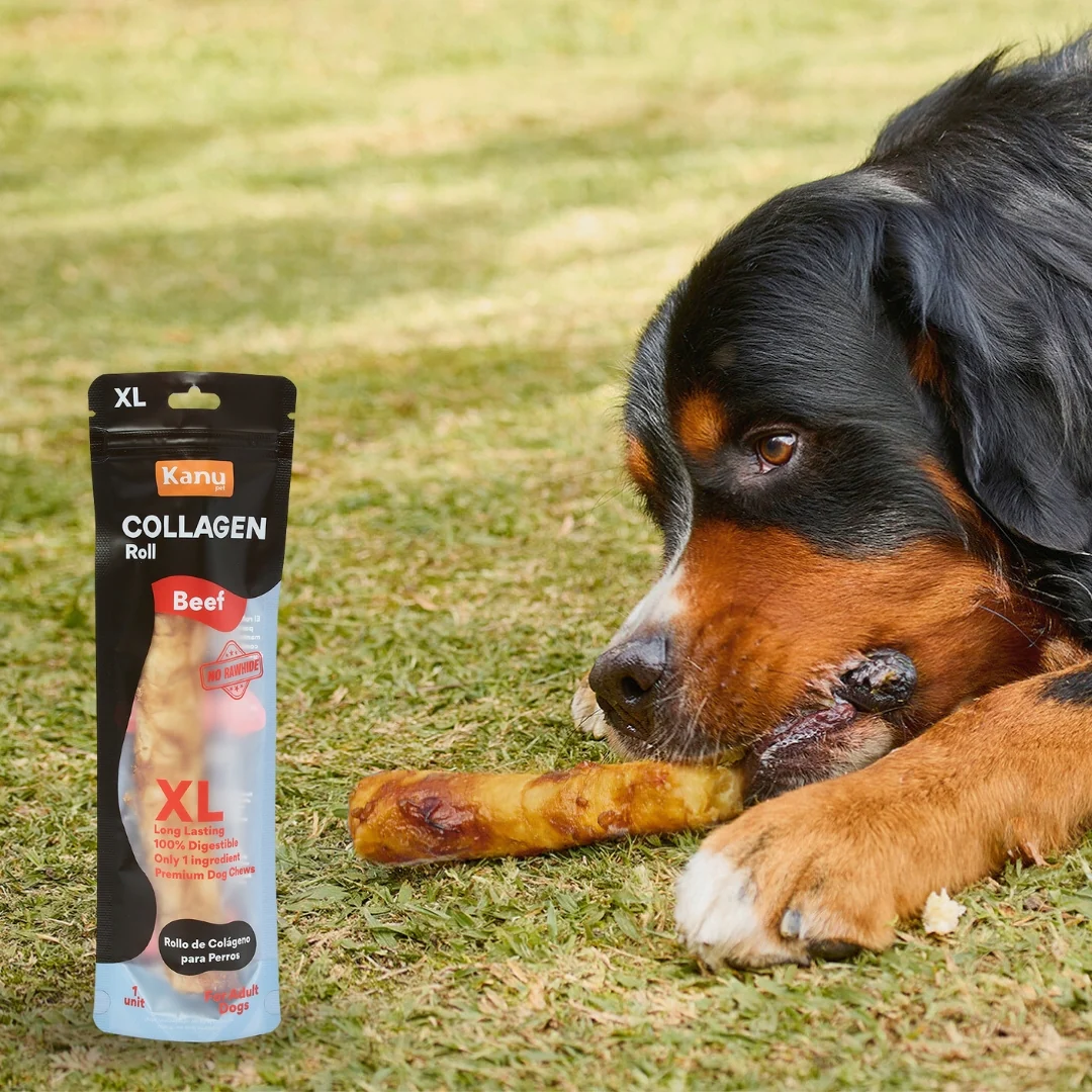 Snack Rollo de Colágeno XL de Res Kanu Pet para Perro. No es Carnaza - Image 5