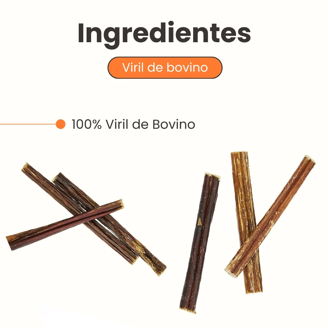 Snack Viril de Bovino Kanu Pet para Perro, Un Solo ingrediente 100% natural - Image 3