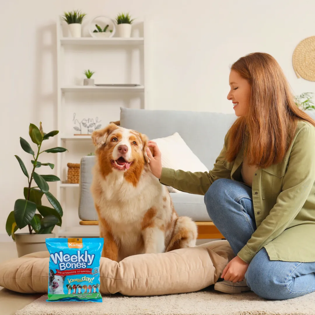 Snacks Huesos Medianos con Sabores surtidos Kanu Weekly Bones para Perro - Image 5