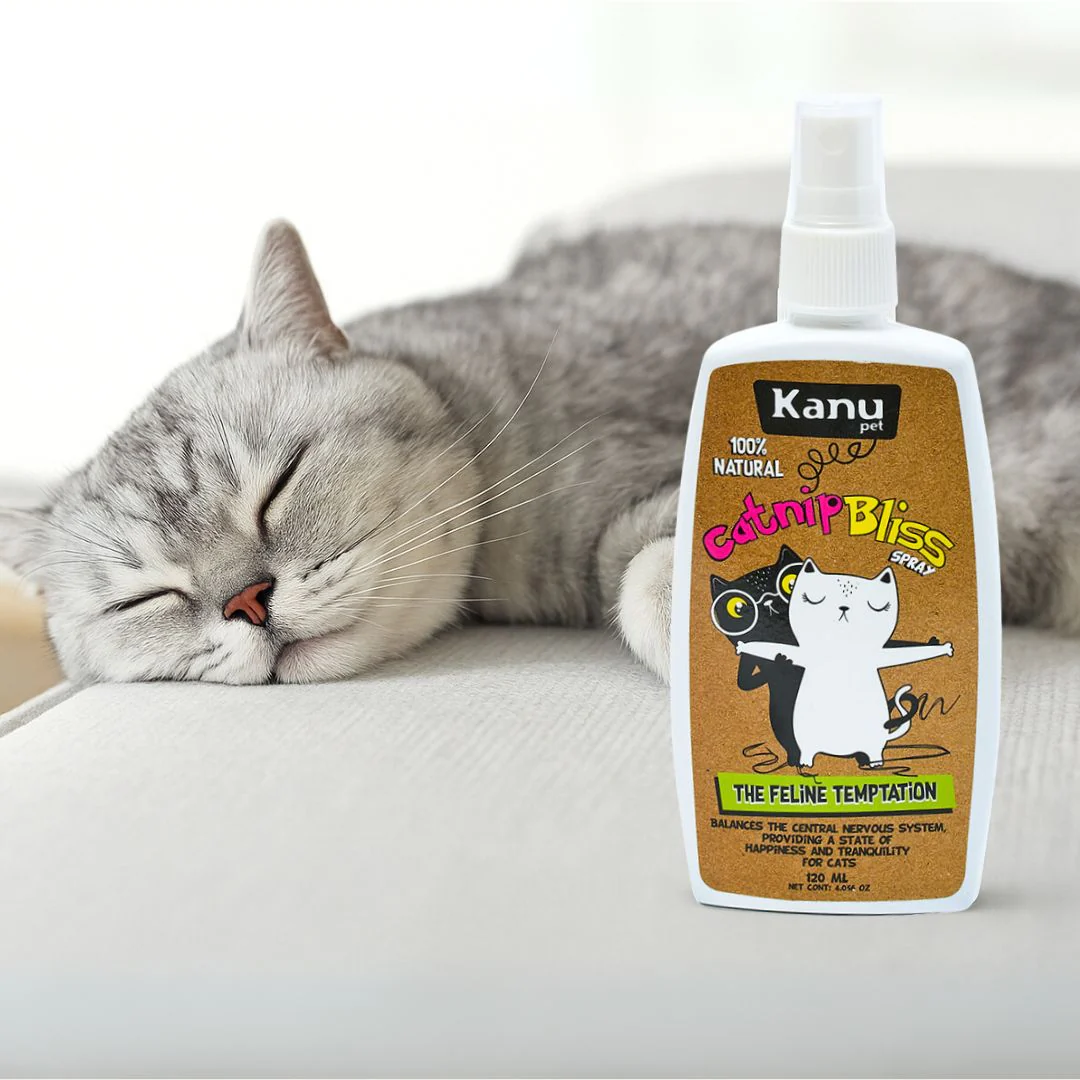 Spray de Hierba Gatuna Kanu Pet Catnip Bliss para Gatos - Image 4