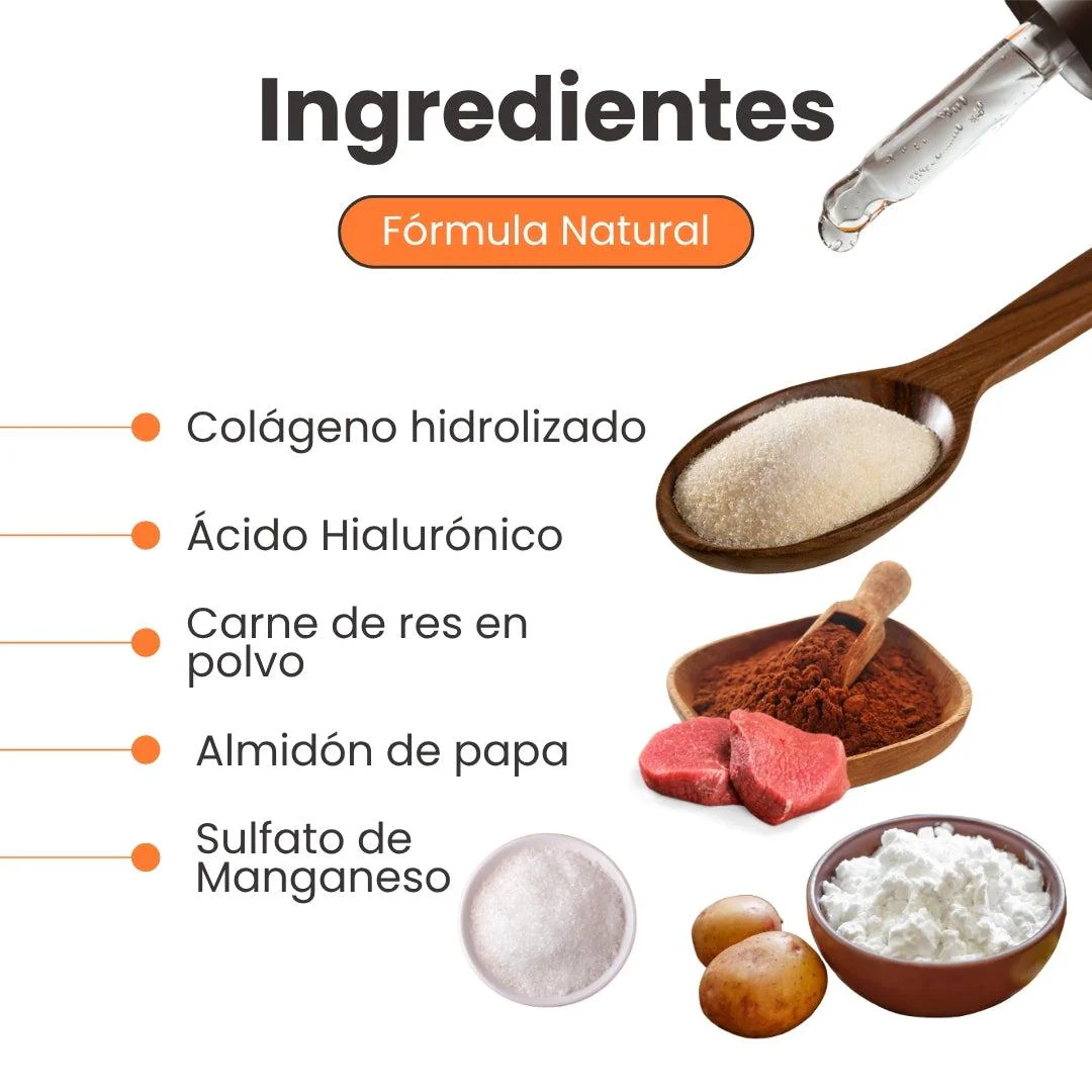 Suplemento Flex Collagen en Polvo con Colágeno y Ácido Hialurónico Kanu Vet para Perros - Image 3