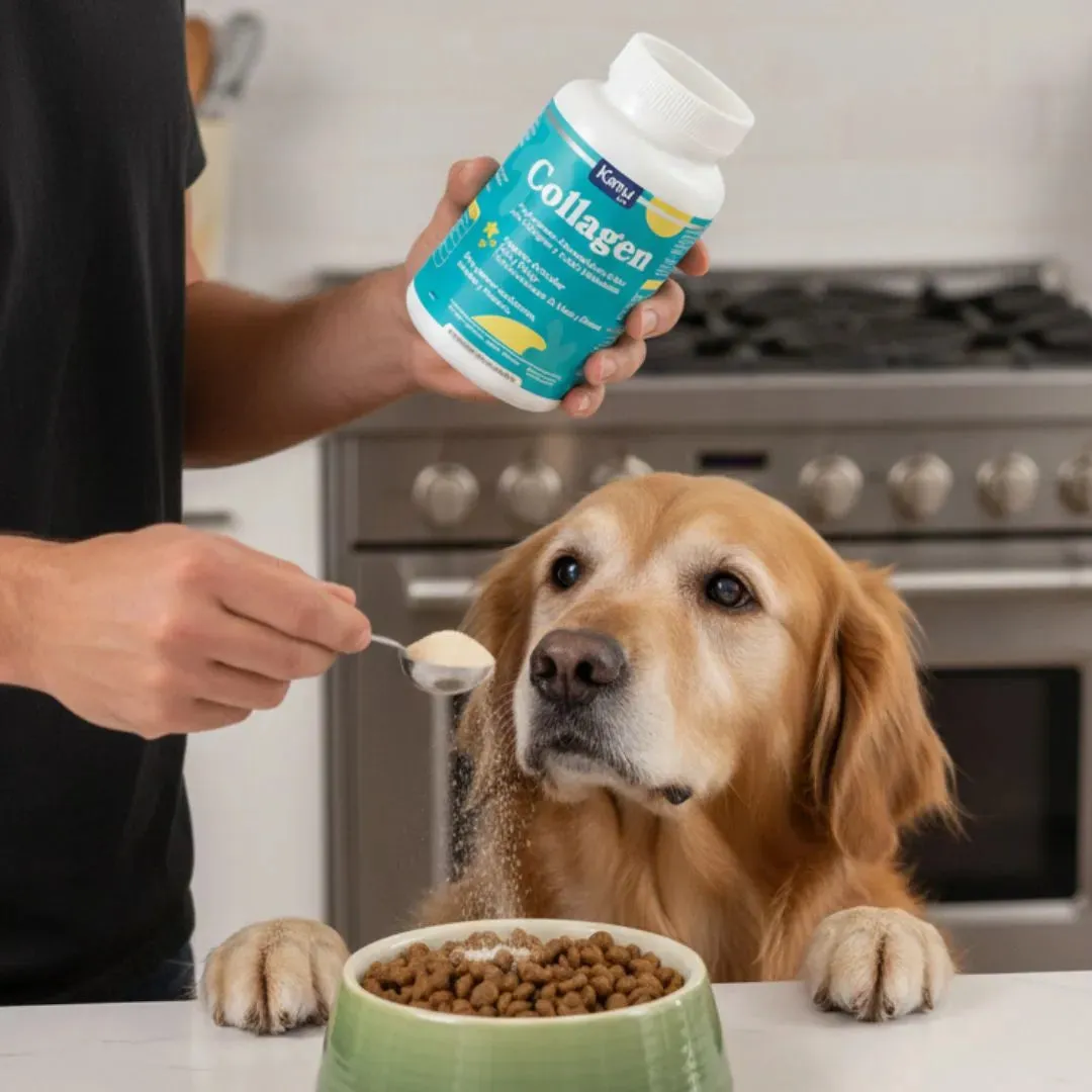 Suplemento Flex Collagen en Polvo con Colágeno y Ácido Hialurónico Kanu Vet para Perros - Image 5