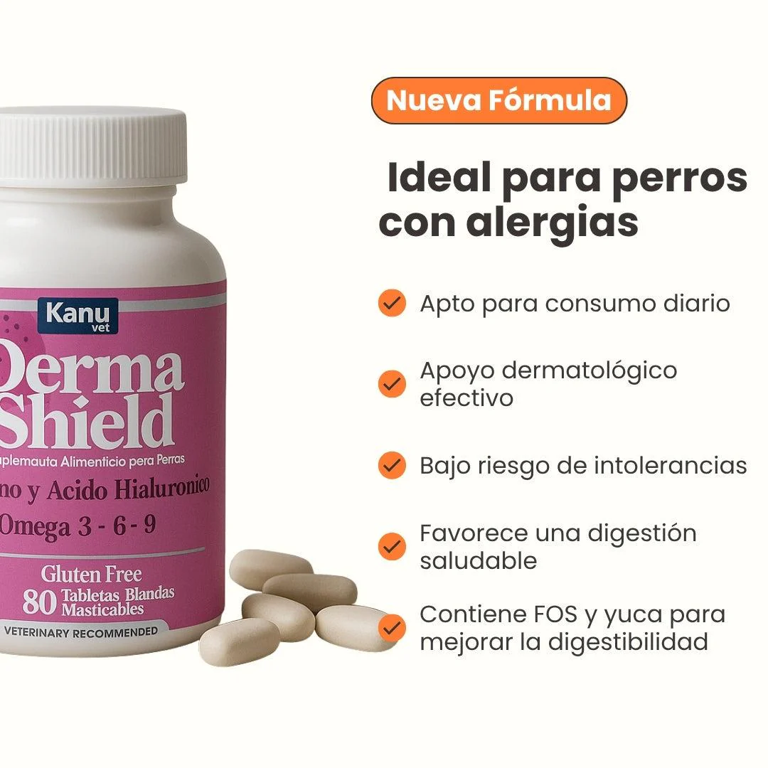 Suplemento Vitamínico Derma Shield Kanu Vet Masticable para Perros - Image 6