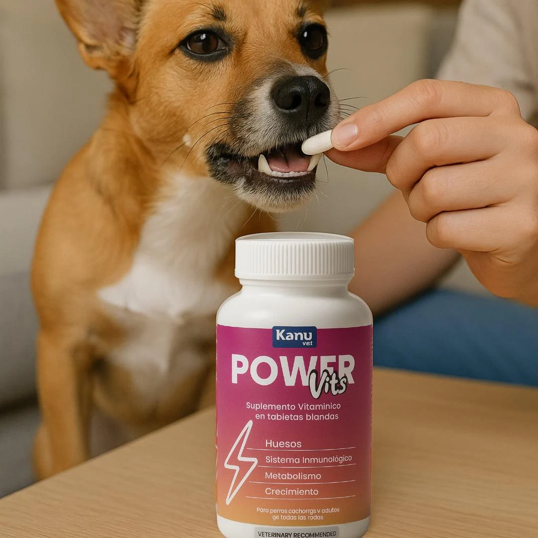 Suplemento Vitamínico Power Vits Kanu Vet Masticable para Perros - Image 4