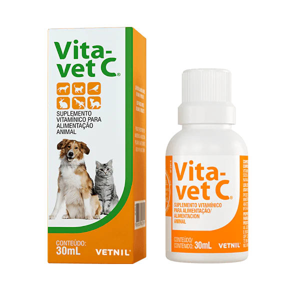 Suplemento antioxidante Vita-Vet C 30 ml para Perros y Gatos